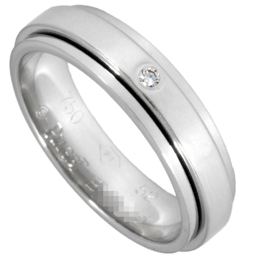 PIAGET 18k Silver Diamond Ring #52